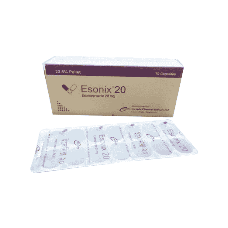 Esonix Capsule 20 mg (Esomeprazole)
