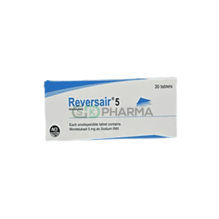 Reversair Tablet 5 mg (Montelukast Sodium)