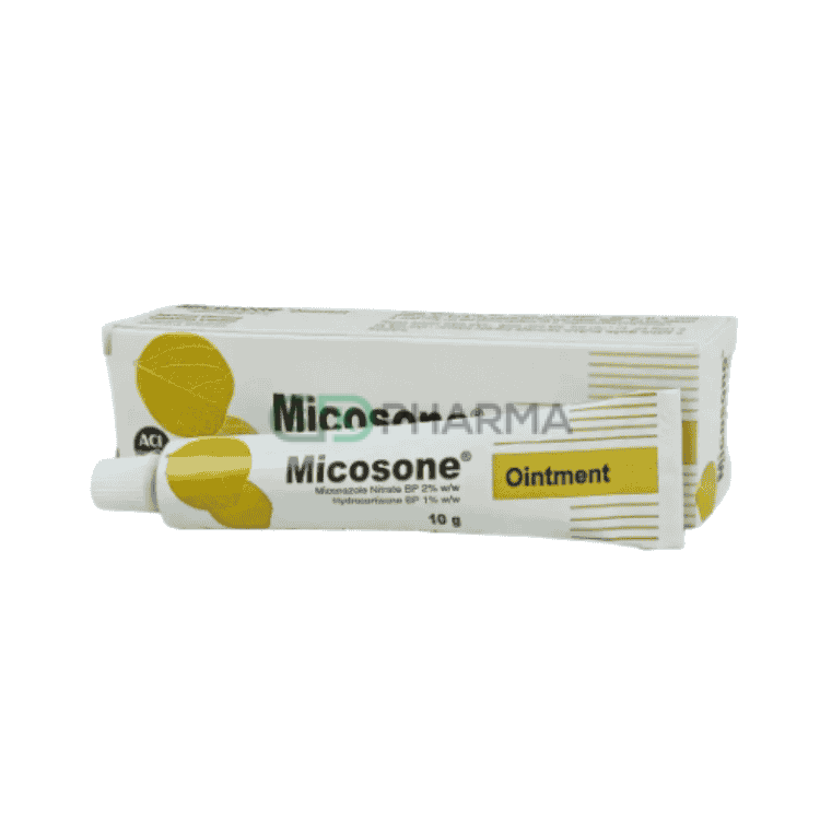 Micosone Ointment 2%+1% (Miconazole Nitrate + Hydrocortisone)
