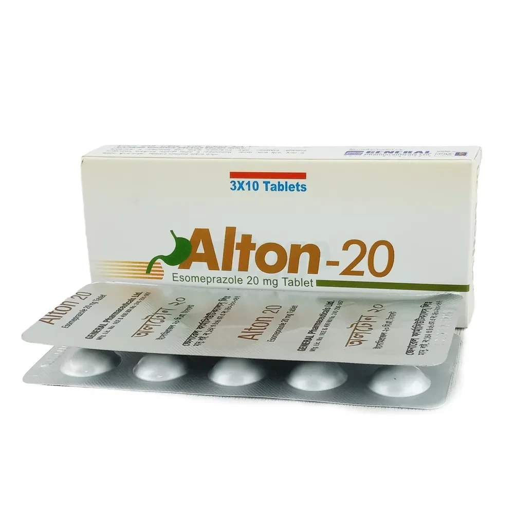 Alton Tablet (Enteric Coated), Esomeprazole 20 mg