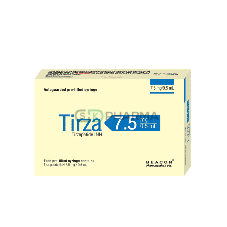 Tirza Injection 7.5 mg/0.5 ml (Tirzepatide)