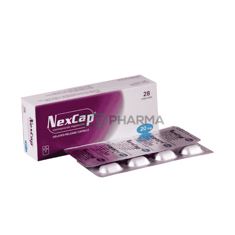 NexCap Capsule 20 mg (Esomeprazole)