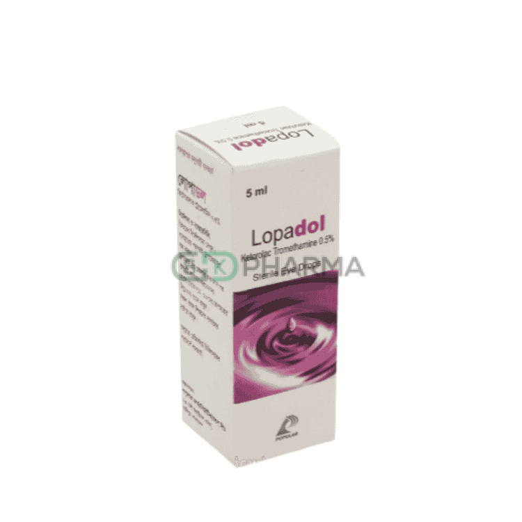 Lopadol Eye Drop 0.50% (Ketorolac Tromethamine)
