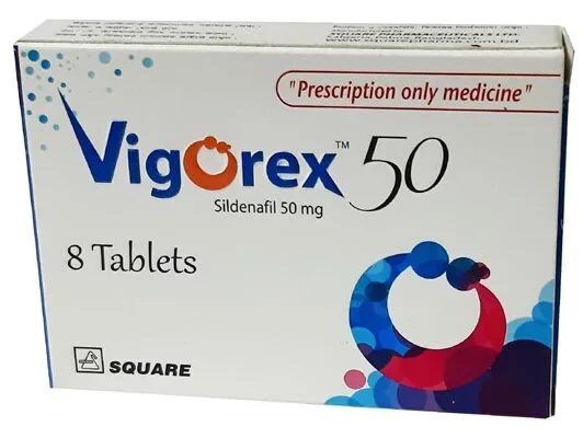 Vigorex Tablet, Sildenafil Citrate 50 mg