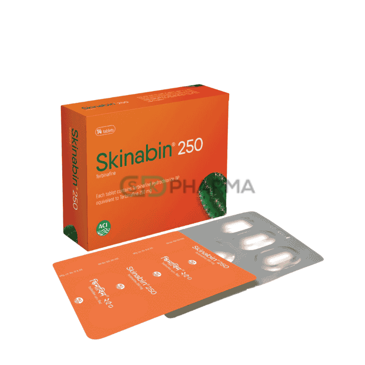 Skinabin Tablet 250 mg (Terbinafine Hydrochloride)