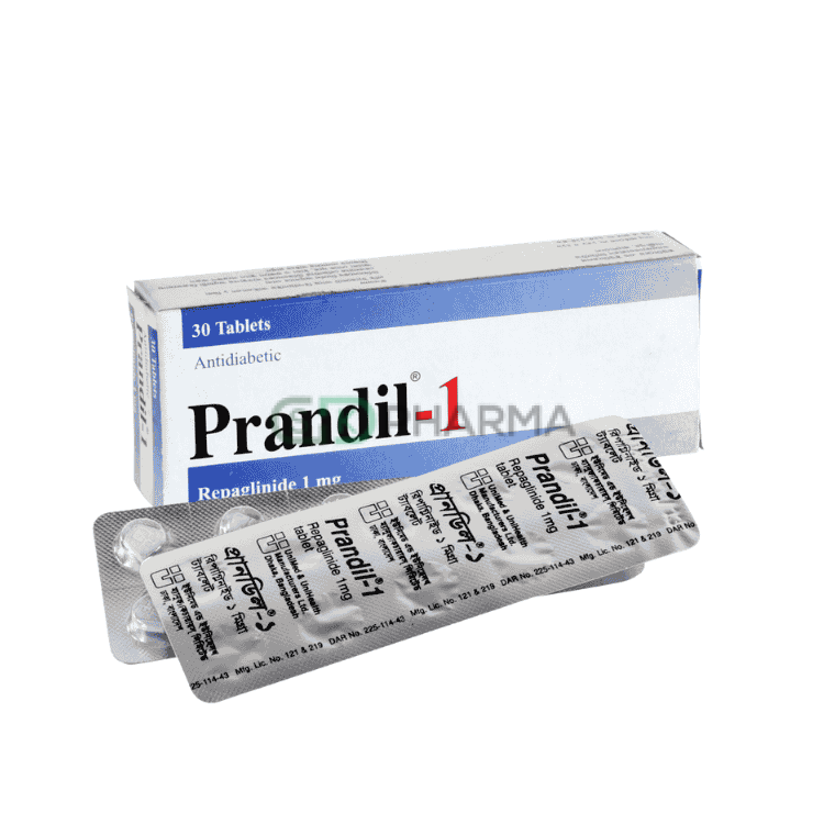 Prandil Tablet 1 mg (Repaglinide)