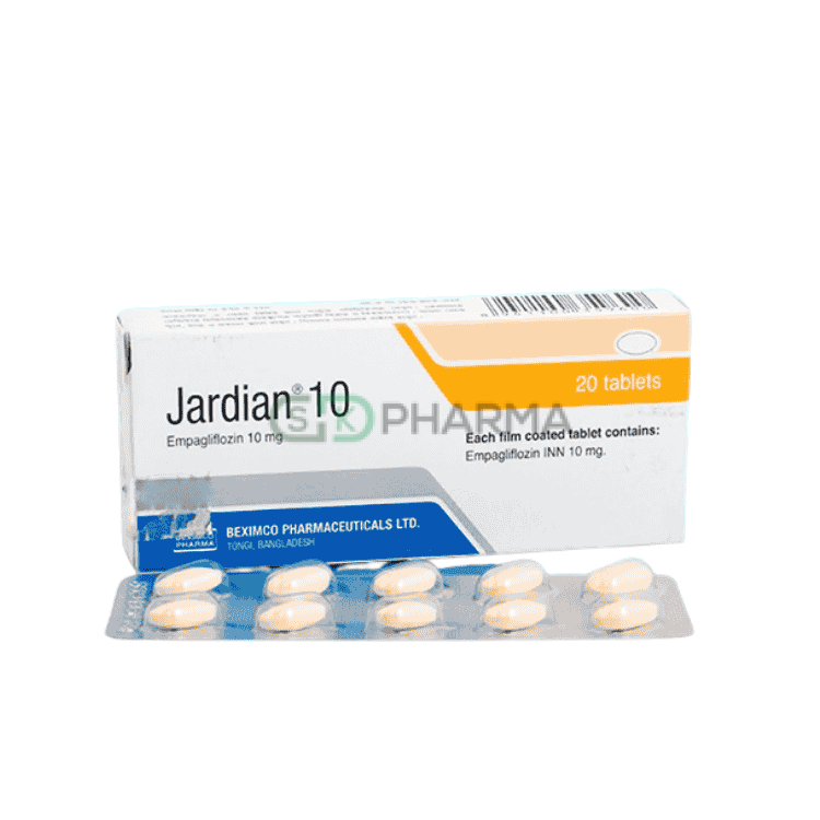 Jardian Tablet 10 mg (Empagliflozin)