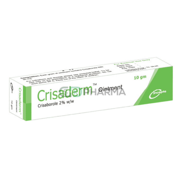 Crisaderm Ointment 2% w/w (Crisaborole)