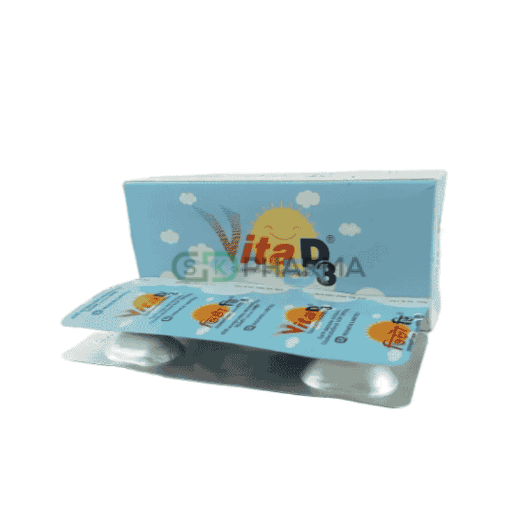 Vita D3 Capsule 20000 IU (Cholecalciferol [Vitamin D3])