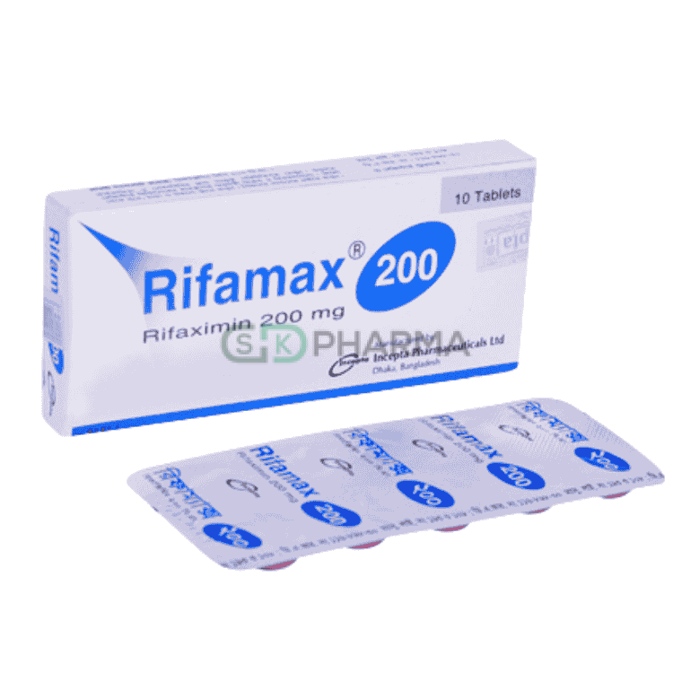 Rifamax Tablet 200 mg (Rifaximin)