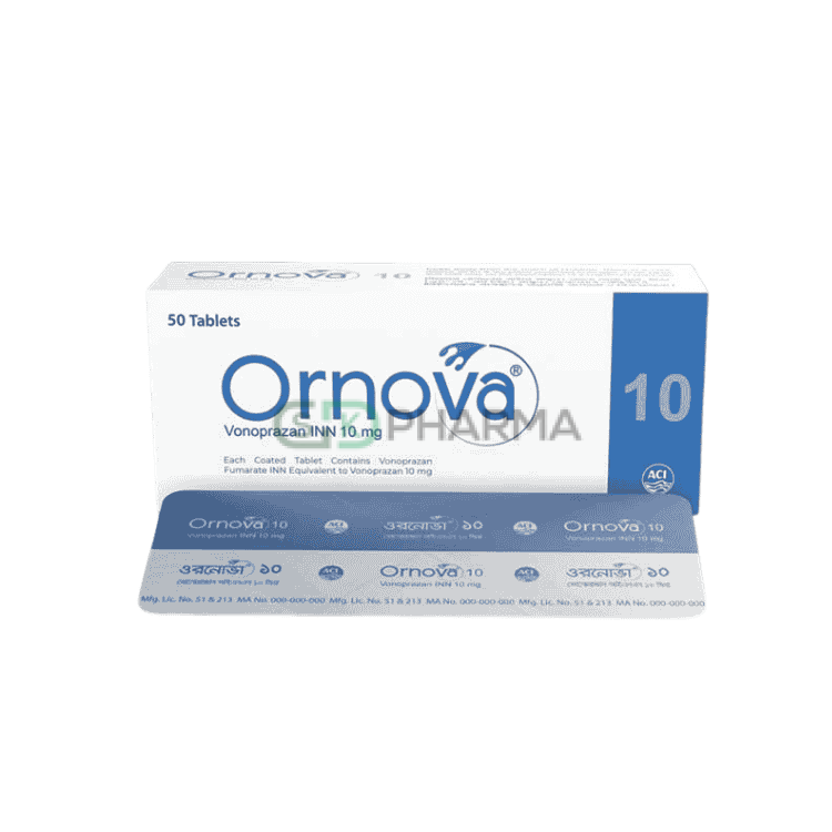 Ornova Tablet 10 mg (Vonoprazan)