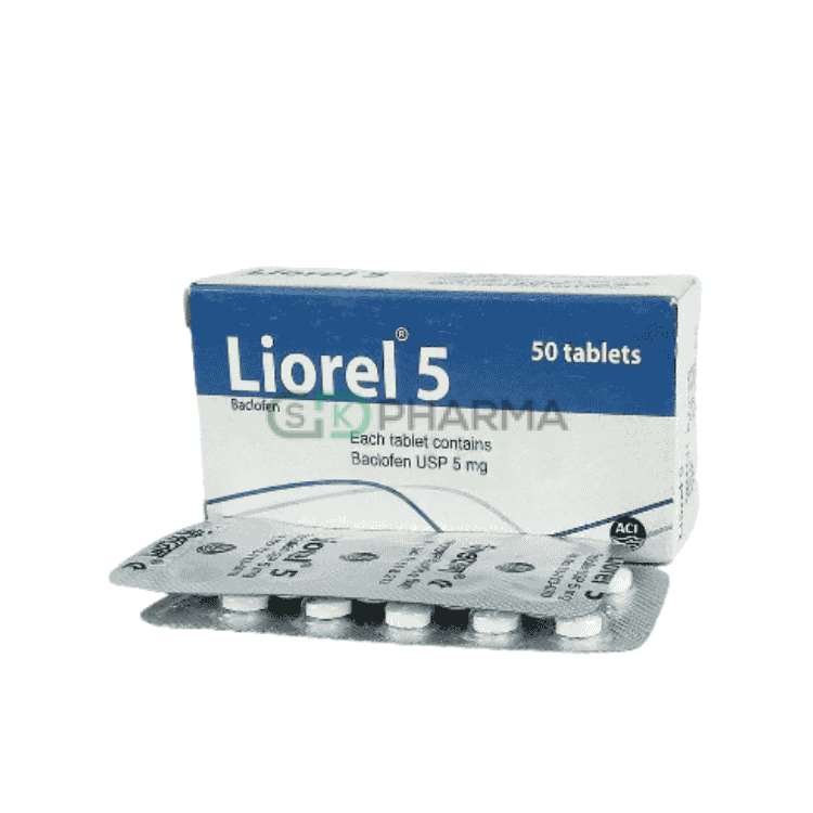 Liorel Tablet 5 mg (Baclofen)