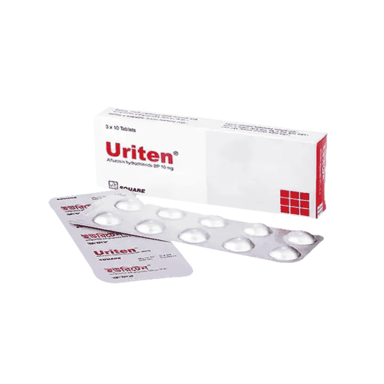 Uriten Tablet 10 mg (Alfuzosin Hydrochloride)