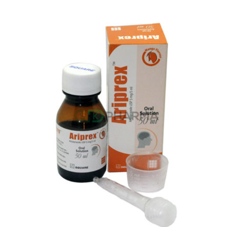 Ariprex Oral Solution 5 mg/5 ml (Aripiprazole)