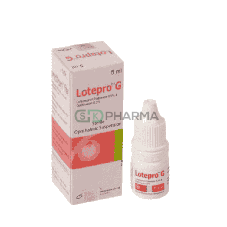 Lotepro G Suspension 0.5%+0.3% (Loteprednol Etabonate + Gatifloxacin)