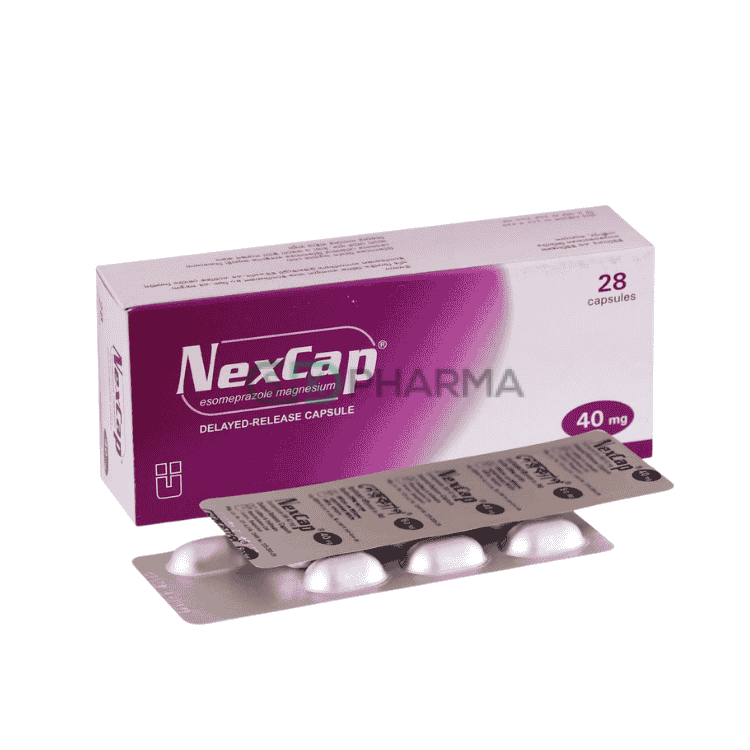 NexCap Capsule 40 mg (Esomeprazole)
