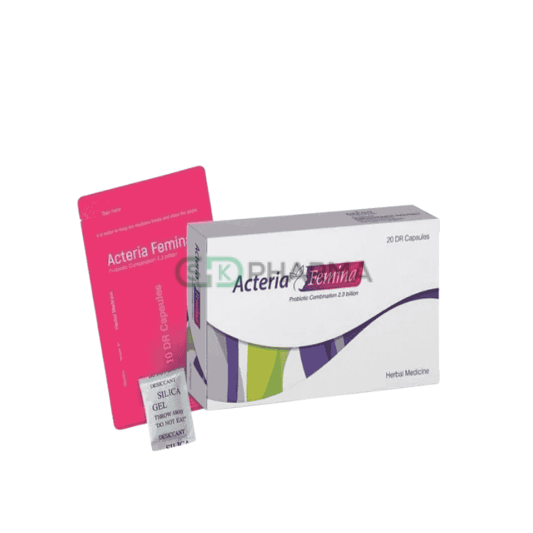 Acteria Femina DR Capsule 2.3 Billion (Probiotic Combination [2.3 Billion])