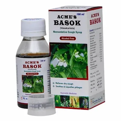 Acme's Basok 100 ml drop, Herbal cough syrup [Vasakarista]