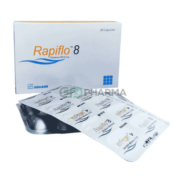 Rapiflo Capsule 8 mg (Silodosin)