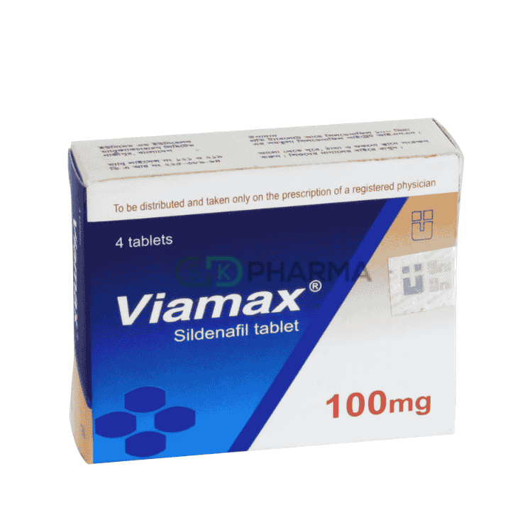 Viamax Tablet 100 mg (Sildenafil Citrate)