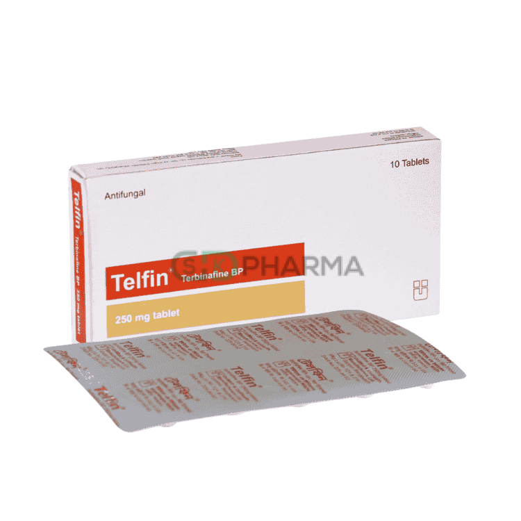 Telfin Tablet 250 mg (Terbinafine Hydrochloride)