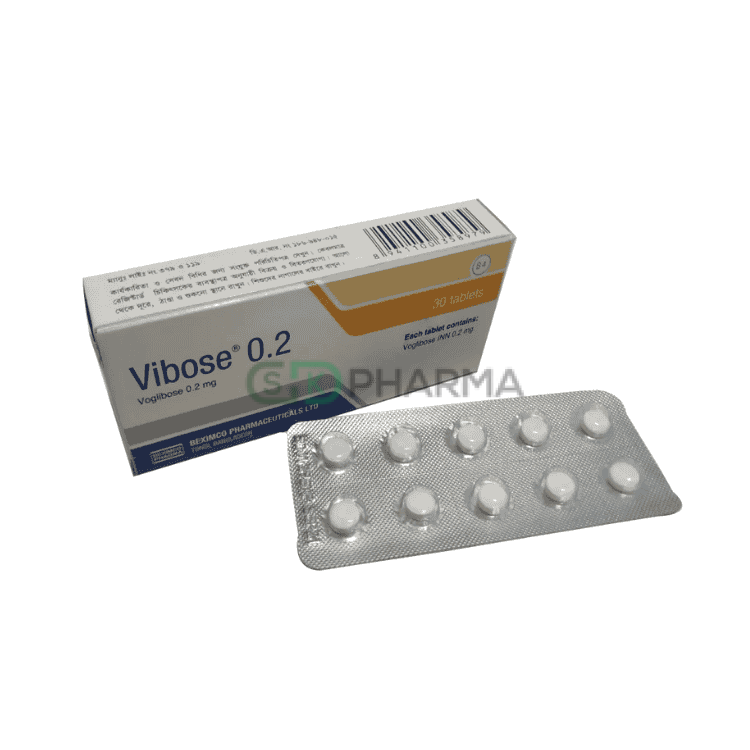 Vibose Tablet 0.2 mg (Voglibose)