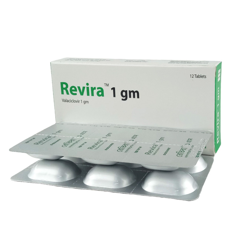 Revira Tablet, Valacyclovir 1 gm
