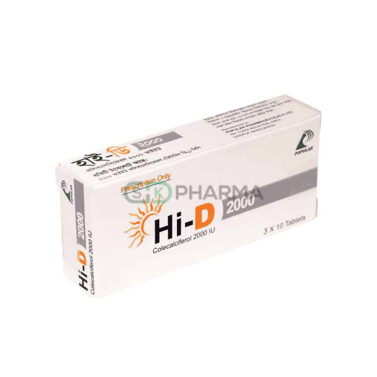 Hi-D Tablet 2000 IU (Cholecalciferol [Vitamin D3])