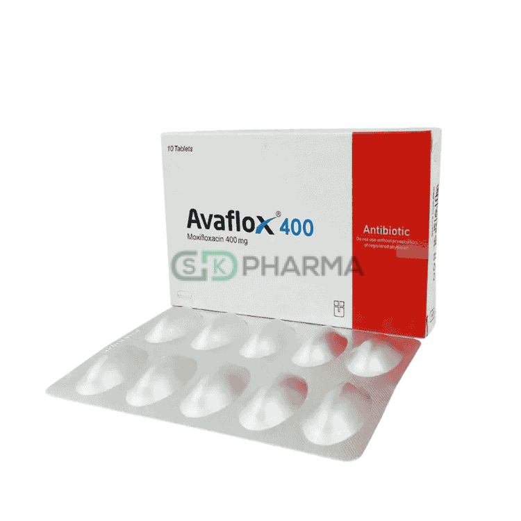 Avaflox Tablet 400 mg (Moxifloxacin Hydrochloride (Tablet))