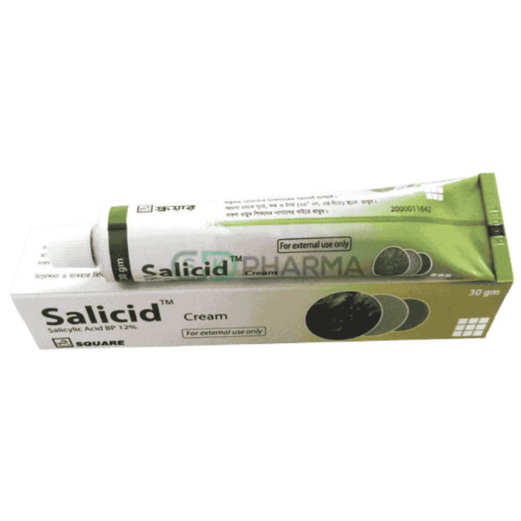 Salicid Cream 12% (Salicylic Acid)