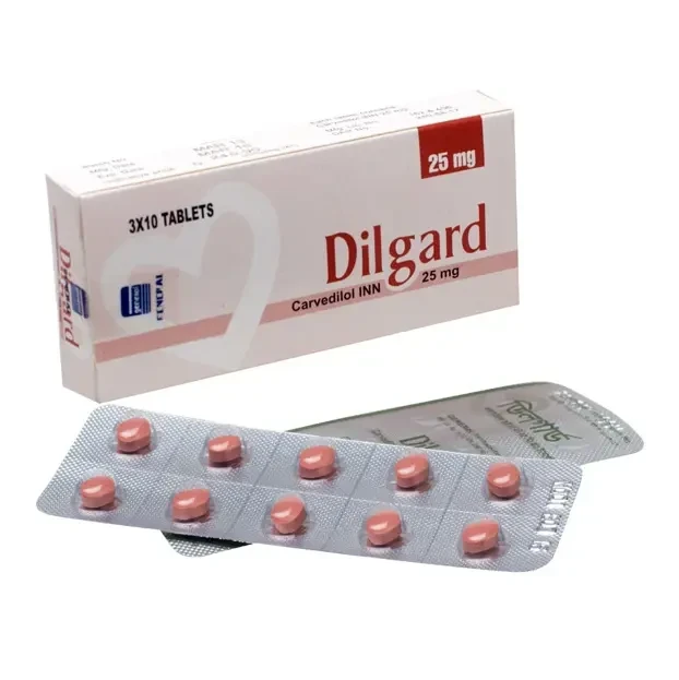 Dilgard Tablet, Carvedilol 25 mg