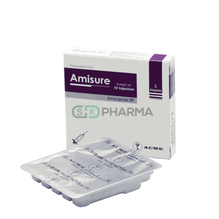 Amisure Injection 5 mg/2 ml (Amisulpride)