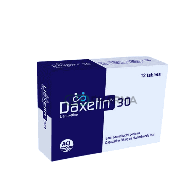 Daxetin Tablet 30 mg (Dapoxetine Hydrochloride)