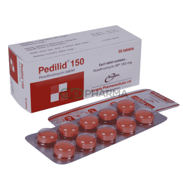 Pedilid Tablet 150 mg (Roxithromycin)