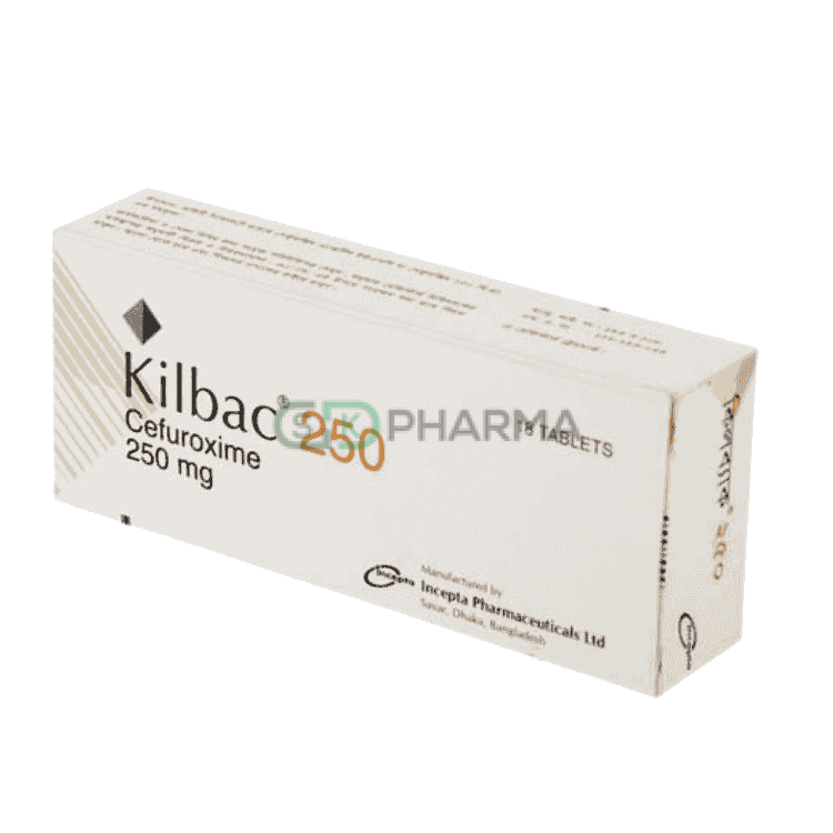 Kilbac Tablet 250 mg (Cefuroxime Axetil)