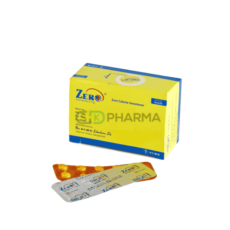 Zero Tablet 8 mg (Sucralose)