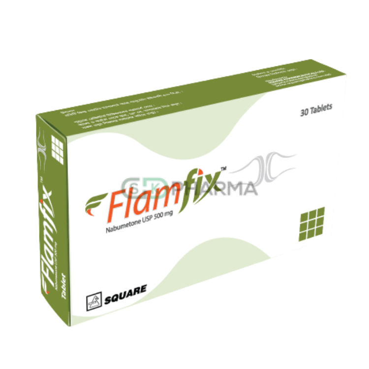 Flamfix Tablet 500 mg (Nabumetone)