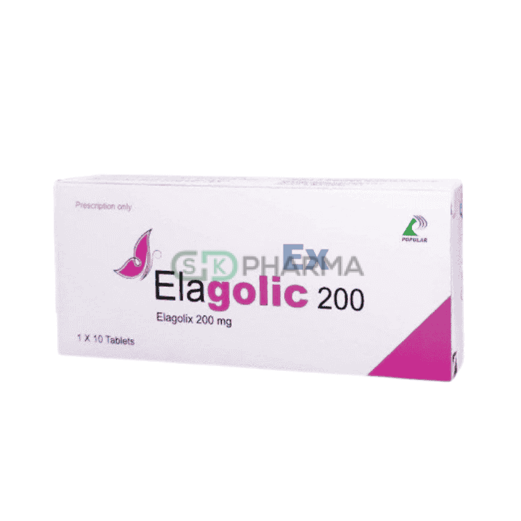 Elagolic Tablet 200 mg (Elagolix Sodium)