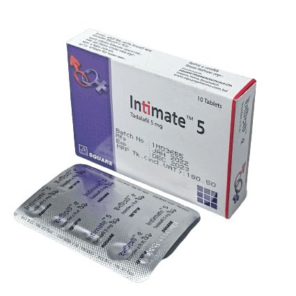 Intimate Tablet, Tadalafil 5 mg