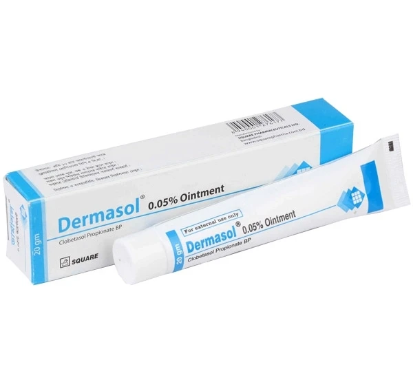 Dermasol Ointment, Clobetasol Propionate 0.05%, 20gm tube