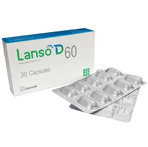 Lanso D Capsule (Enteric Coated), Dexlansoprazole 60 mg