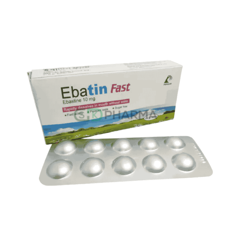 Ebatin Fast Tablet 10 mg (Ebastine)