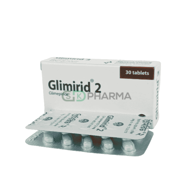 Glimirid Tablet 2 mg (Glimepiride)