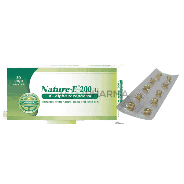 Nature-E Capsule 200 IU (Vitamin E [Alpha Tocopherol Acetate])