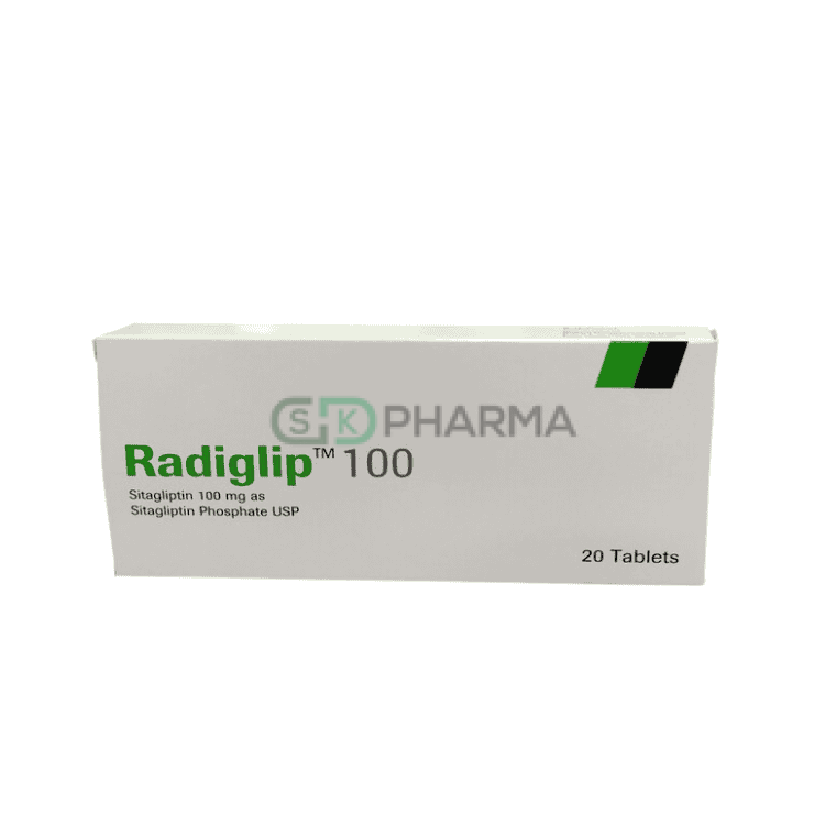 Radiglip Tablet 100 mg (Sitagliptin)