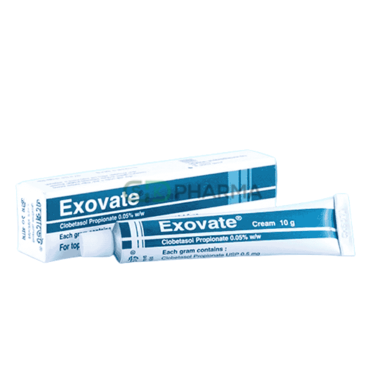 Exovate Cream 0.05% (Clobetasol Propionate)
