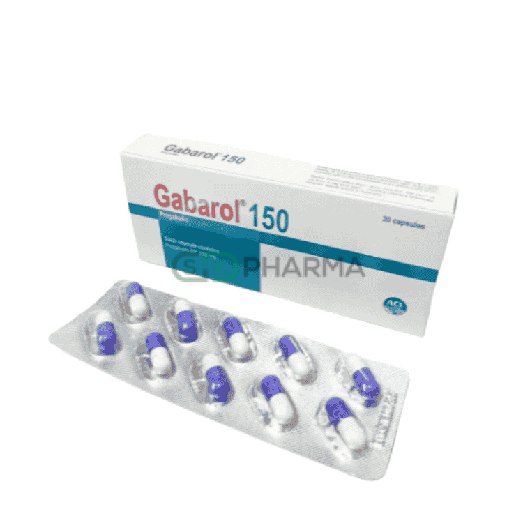 Gabarol Capsule 150 mg (Pregabalin)
