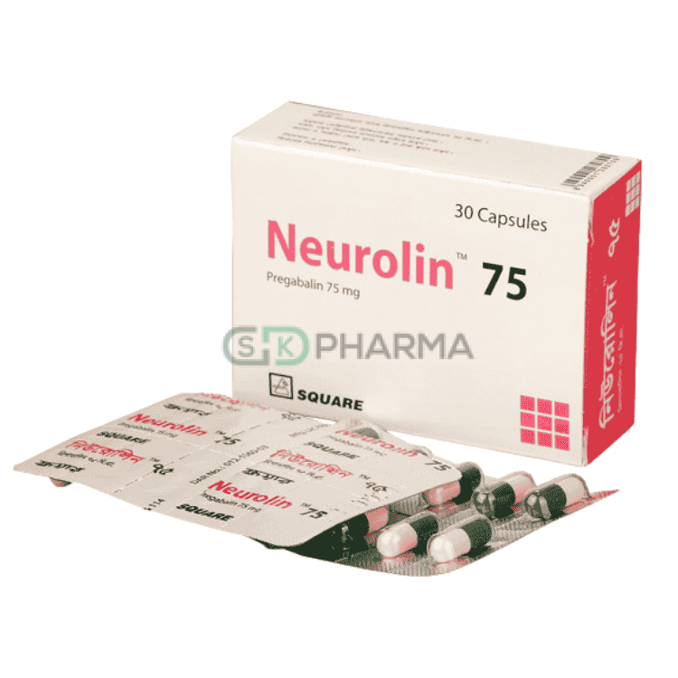 Neurolin Capsule 75 mg (Pregabalin)