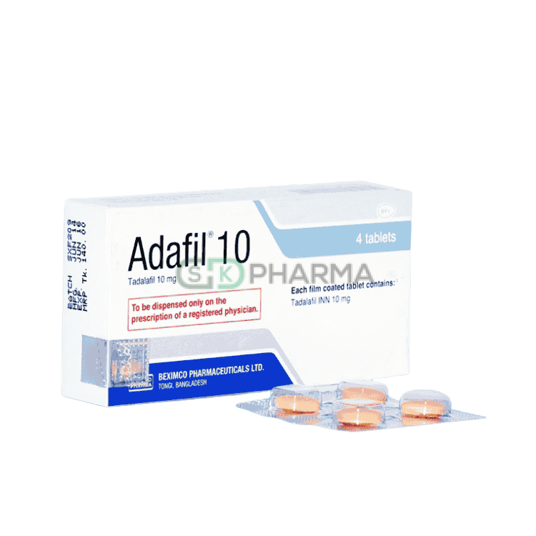 Adafil Tablet 10 mg (Tadalafil)
