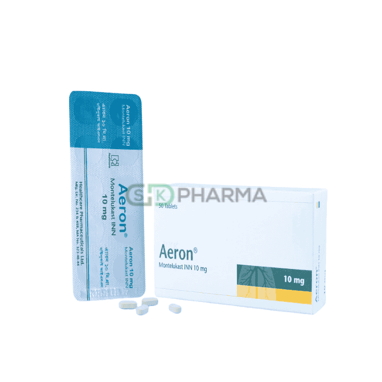 Aeron Tablet 10 mg (Montelukast Sodium)